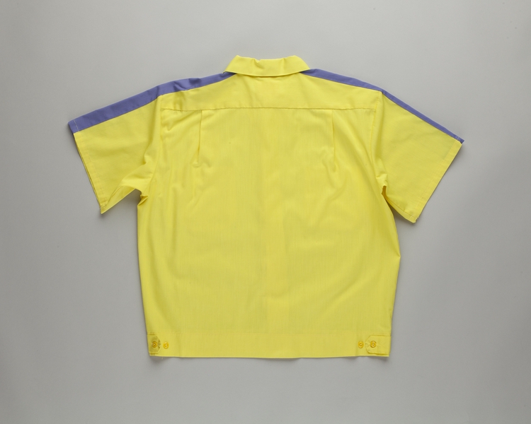 Image: ramp agent shirt: Hughes Airwest