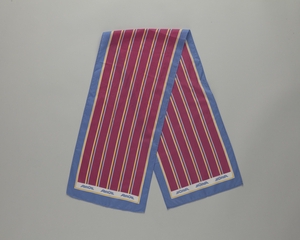Image: flight attendant scarf: AirCal