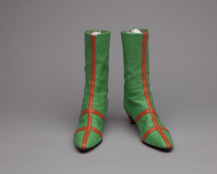 Image: stewardess boots: Braniff International