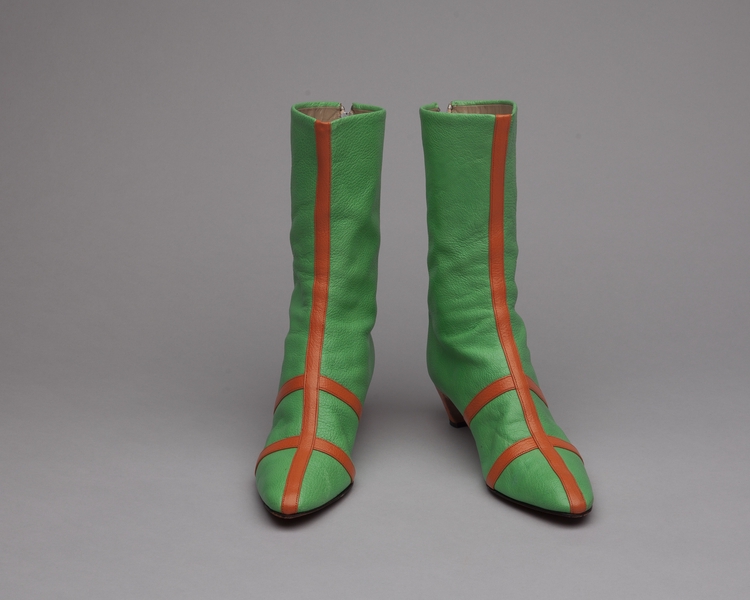 Image: stewardess boots: Braniff International