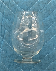 Image: cordial glass: VARIG