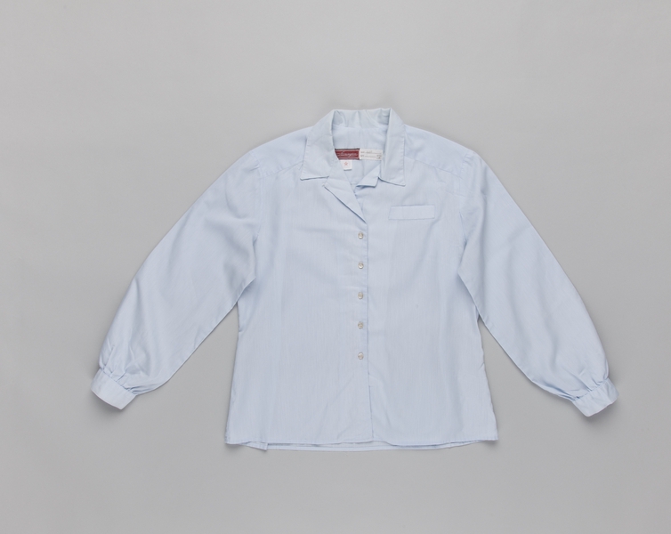 Image: flight attendant blouse: Pan American World Airways