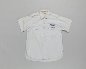 Image: flight officer shirt: United Air Lines, summer