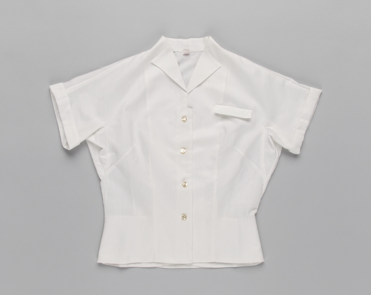 Image: stewardess blouse: Pan American World Airways