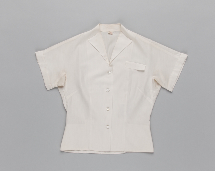 Image: stewardess blouse: Pan American World Airways