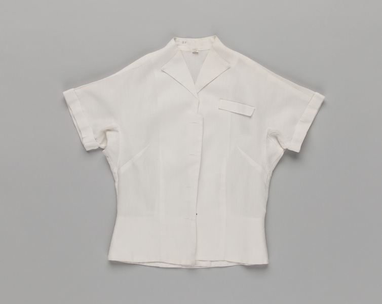 Image: stewardess blouse: Pan American World Airways