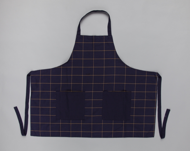 Image: flight attendant apron (male): United Airlines