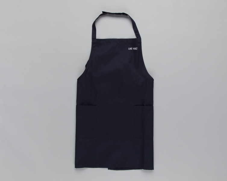 Image: flight attendant apron (male): United Airlines