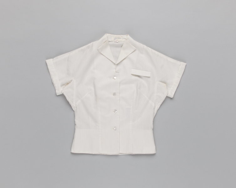 Image: stewardess blouse: Pan American World Airways