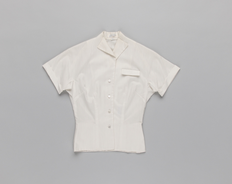 Image: stewardess blouse: Pan American World Airways