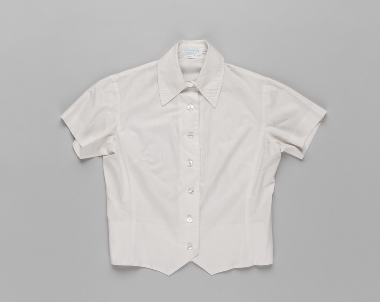 Image: stewardess blouse: Pan American World Airways