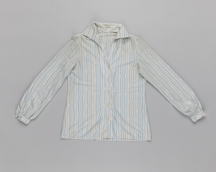 Image: flight attendant blouse: Pan American World Airways