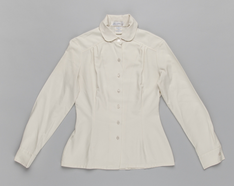 Image: flight attendant blouse: Pan American World Airways