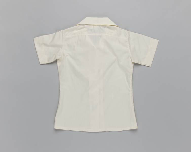 Image: flight attendant blouse: Pan American World Airways