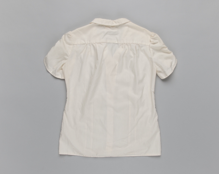 Image: flight attendant blouse: Pan American World Airways, purser