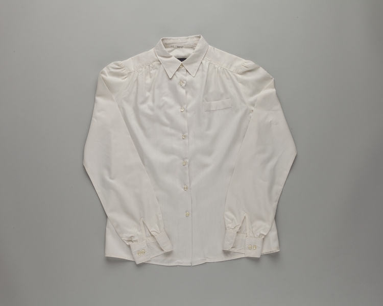 Image: stewardess blouse with purser ribbon: Pan American World Airways