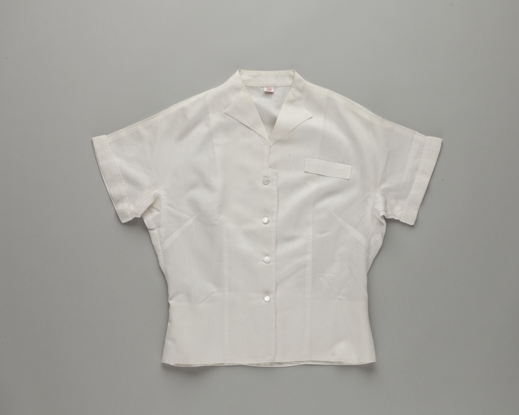 Image: stewardess blouse: Pan American World Airways