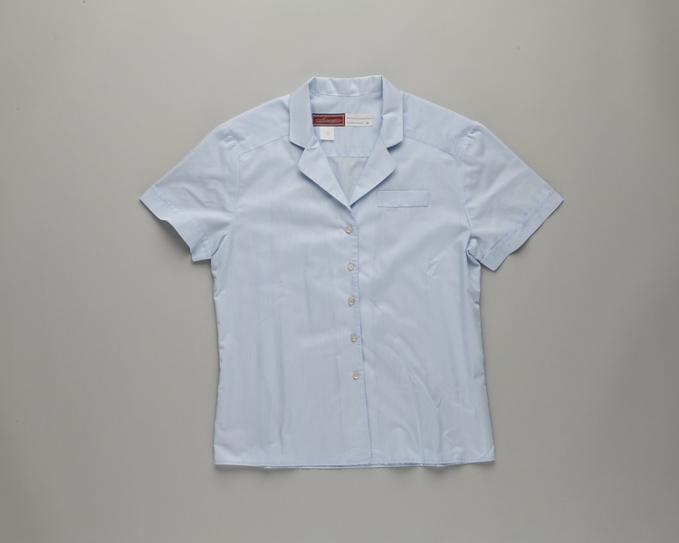 Image: flight attendant blouse: Pan American World Airways