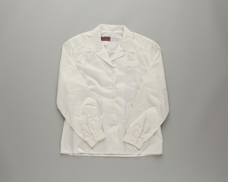 Image: flight attendant blouse: Pan American World Airways