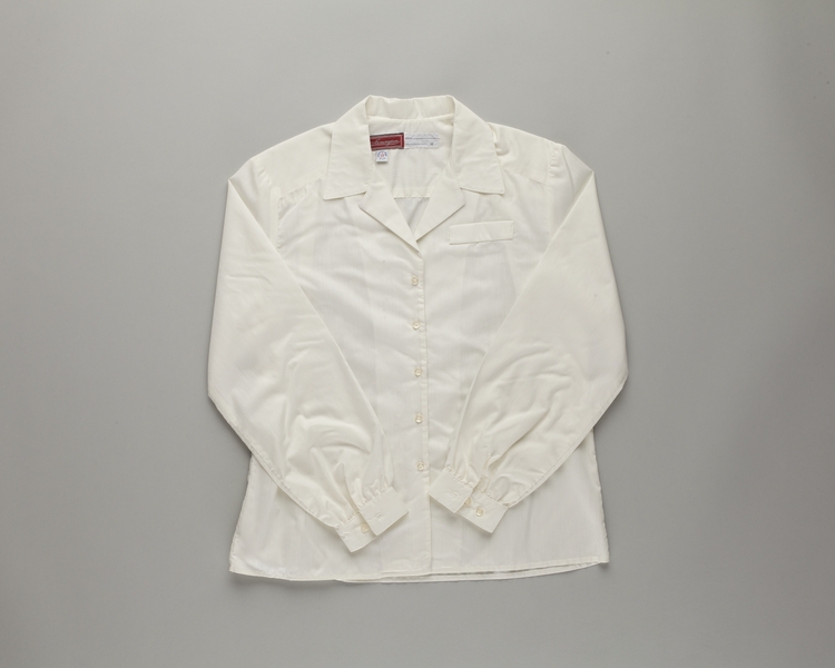 Image: flight attendant blouse: Pan American World Airways