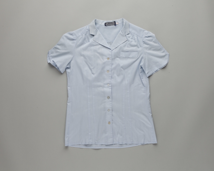 Image: flight attendant blouse: Pan American World Airways