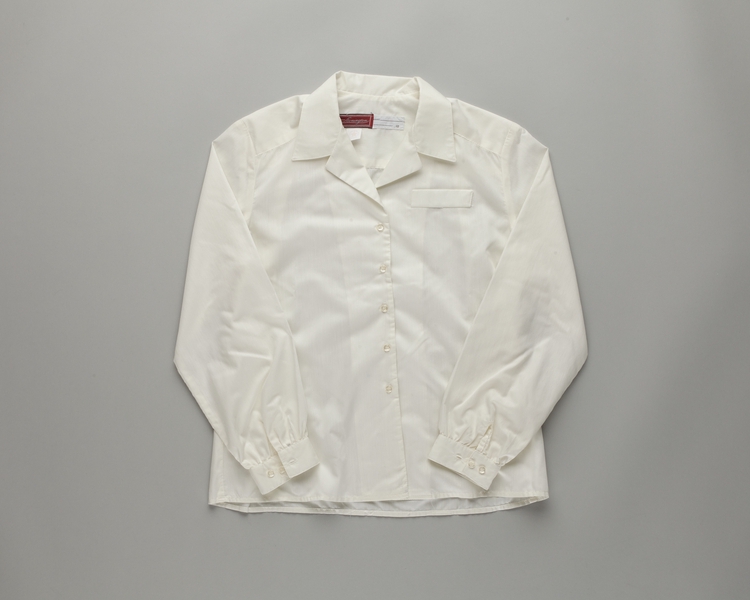 Image: flight attendant blouse: Pan American World Airways