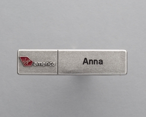 Image: name pin: Virgin America, Anna