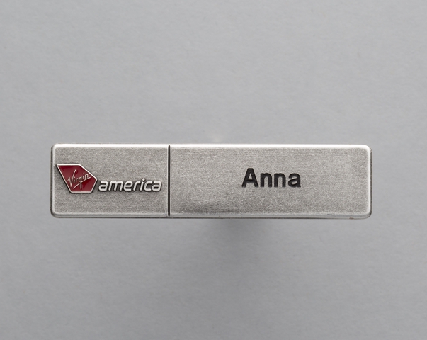 Name pin: Virgin America, Anna