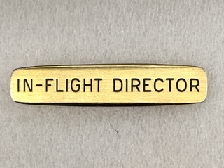 Image: name pin: Pan American World Airways, In-flight Director