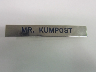 Image: name pin: United Air Lines, Mr. Kumpost