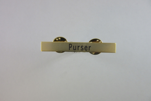 Name pin: Delta Air Lines, Purser