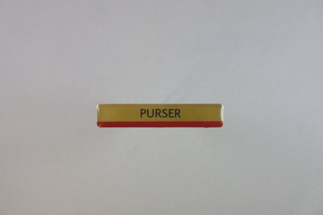Name pin: Delta Air Lines, Purser
