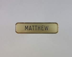 Image: name pin: Northwest Airlines, Matthew