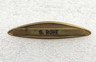 Image: name pin: TWA (Trans World Airlines), S. Rohe