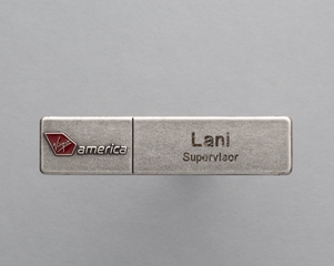 Image: name pin: Virgin America, Lani