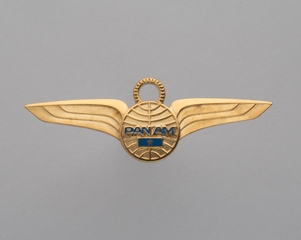 Image: flight officer wings: Pan American World Airways, supervisory flight engineer
