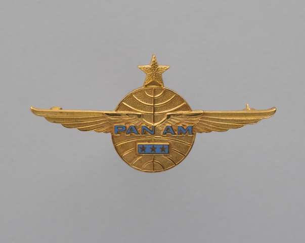 Flight officer wings: Pan American World Airways, senior captain