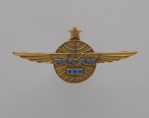 Image: flight officer wings: Pan American World Airways, senior captain