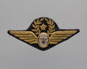 Image: flight officer wings: Continental Air Lines