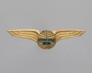 Image: flight officer wings: Pan American World Airways, flight engineer