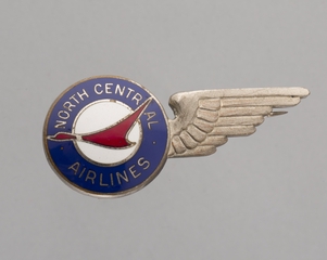 Image: stewardess wing: North Central Airlines