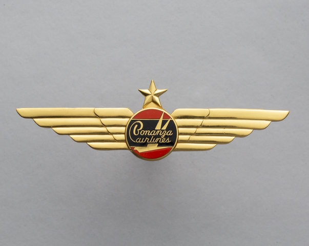 Flight officer wings: Bonanza Air Lines