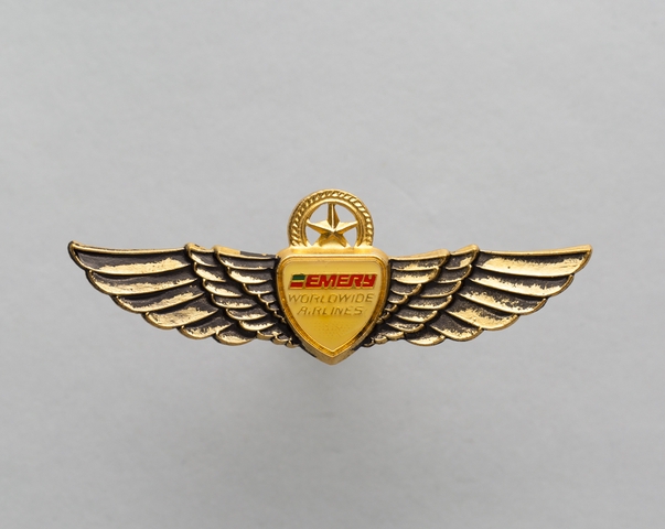 Flight officer wings: Emery Worldwide Airlines