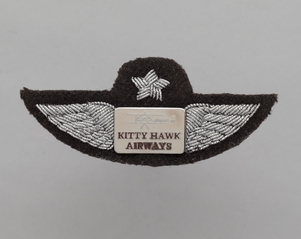 Image: flight officer wings: Kitty Hawk Airways