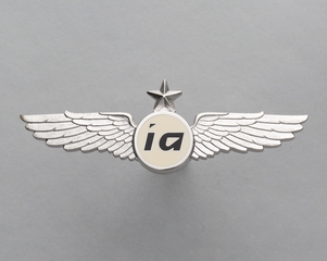 Image: flight officer wings: Interstate Airlines