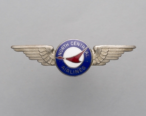 Image: flight officer wings: North Central Airlines
