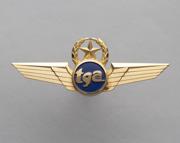 Flight officer wings: Trans Global Airlines 