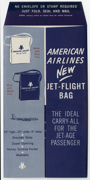 Image: flight information packet: American Airlines