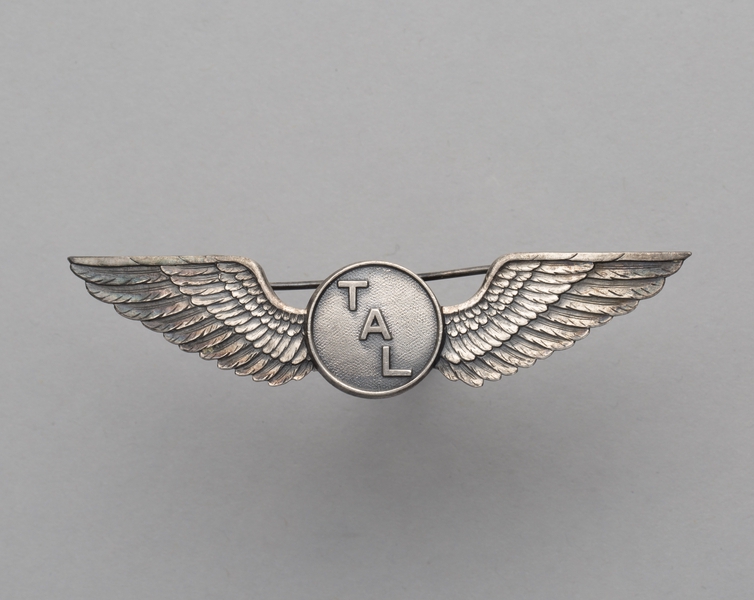 Image: flight officer wings: Transocean Air Lines