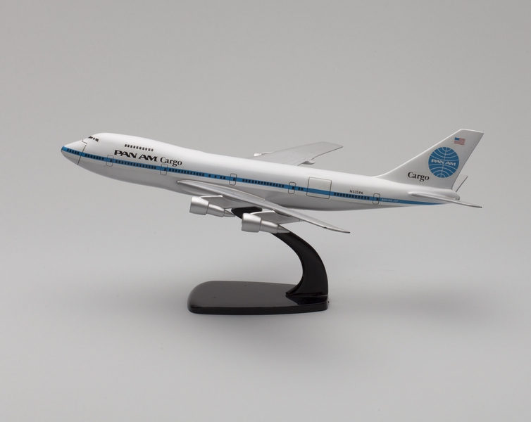 Image: model airplane: Pan American World Airways Cargo, Boeing 747-200F